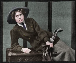 Schwarze Kappe, um 1910