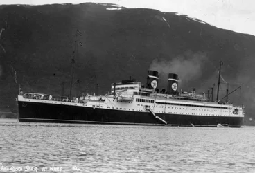 Blue Star Line Kreuzfahrtschiff SS Arandora Star, Norwegen, um 1927-1939