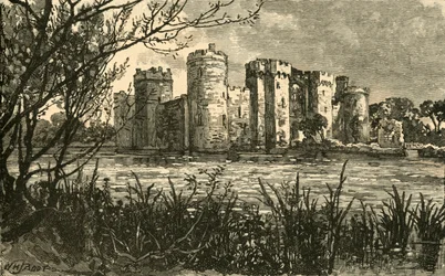 Bodiam Castle, 1898