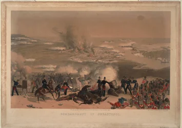 Bombardierung von Sewastopol, 1854