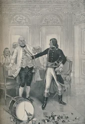 Bonapartes Beendigung des Gesprächs mit dem österreichischen Gesandten, 1896
