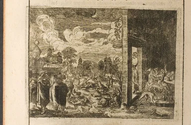 Trinkillustration aus Reisen zum Großherzog von Moskau und zum König von Persien von Adam Olearius