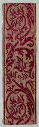 Randfragment, späte 1600er Jahre