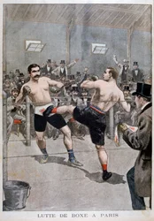 Boxen in Paris, 1899