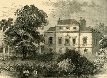 Brandenburgh House, 1815, um 1878