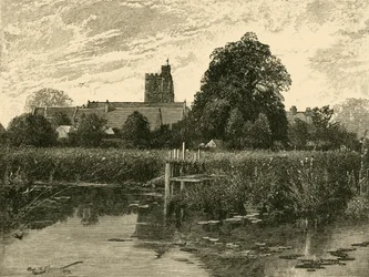 Kirche von Bray, 1898