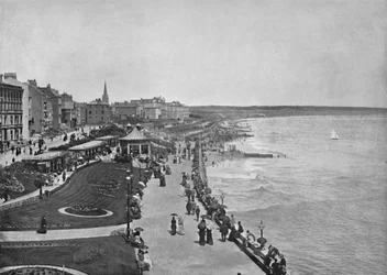 Bridlington - Blick auf die Princes Parade, 1895