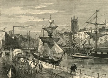 Bristol, von St. Augustines Quay, 1898