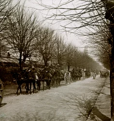Britische Armee, Blérancourt, Nordfrankreich, ca. 1914-ca. 1918