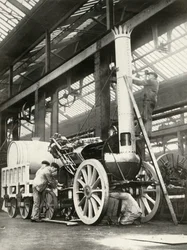 Bau der Rakete, 1935