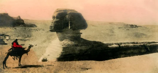 Kairo: die Sphinx, um 1918-1939