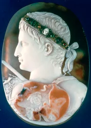 Kamee des Kaisers Augustus