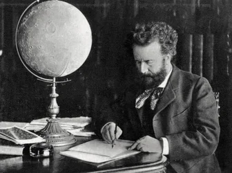 Camille Flammarion, französischer Astronom und Autor, 1890