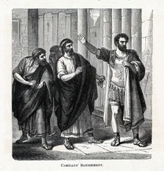 Verbannung des Camillus, 1882