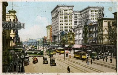 Canal Street, New Orleans, USA, ca. 1912