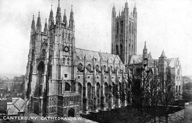 Kathedrale von Canterbury, Canterbury, Kent, frühes 20. Jahrhundert