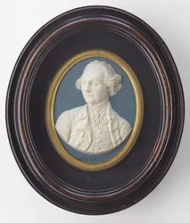 Captain James Cook Wedgwood Porträtmedaillon, ca. 1776