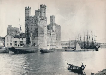 Carnarvon - Das Schloss, 1895
