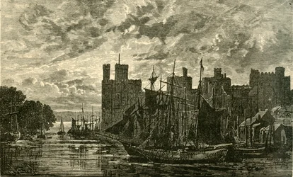 Carnarvon Castle, 1898