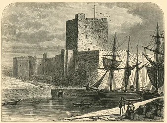 Carrickfergus Castle, 1898