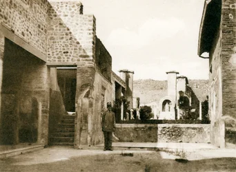 Casa di Marco Lucrezio Fronto, Pompeji, Italien, ca. 1900er