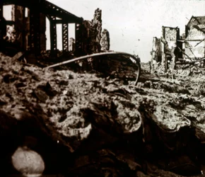 Casino, Nieuwpoort, Flandern, Belgien, ca. 1914-1918