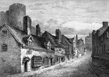 Burg Tor, Shrewsbury, Shropshire, 1893