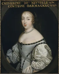 Catherine de Neufville de Villeroy, Gräfin von Armagnac 1639-1707, ca. 1665