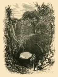 Höhle bei Pegwell Bay, 1898