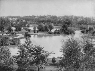 Central Park, Minneapolis, um 1897