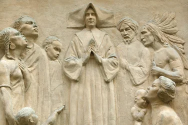 Kapelle der Wunderbaren Medaille. Catherine Laboure, Paris, Frankreich