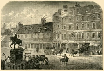 Charing Cross vom Northumberland House