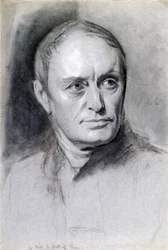 Charles Babbage, Mathematiker und Pionier der Informatik, um 1840