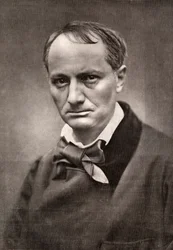 Charles Baudelaire, einflussreicher französischer Dichter, Kritiker und Übersetzer, Mitte des 19. Jahrhunderts