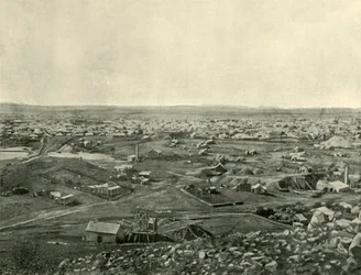 Goldfeld von Charters Towers, 1901