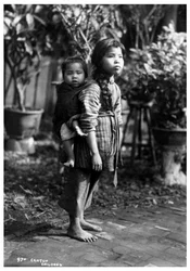 Kinder, Kanton, China, frühes 20. Jahrhundert