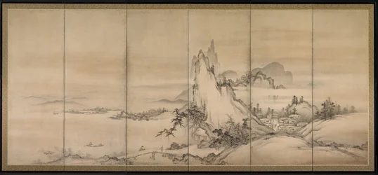 Chinesische Landschaft, 1500er
