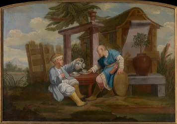 Chinoiserie, Mitte des 18. Jahrhunderts