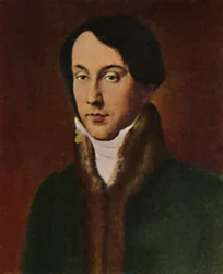 Chopin 1810-1849 - Gemälde von Hayez, 1934