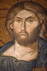 Chora-Kirche Museum: Jesus Pantokrator Mosaik, Istanbul, Türkei