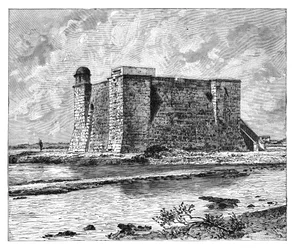 Chorrera-Turm, Havanna, Kuba, um 1890