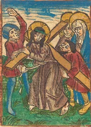 Christus trägt das Kreuz