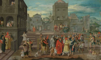 Christus wird dem Volk präsentiert