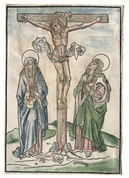 Christus am Kreuz, 1400er Jahre