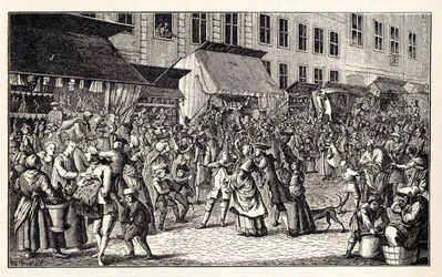Weihnachtsmarkt in Berlin, 1776