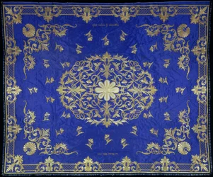 Chuppah Hochzeitsbaldachin, 1867-1868