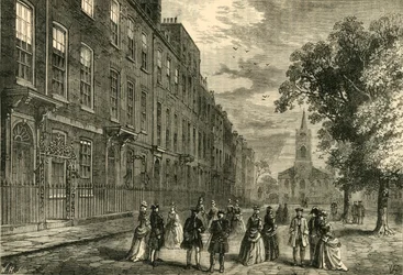 Church Row, Hampstead, 1750