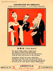 Zigaretten von Abdulla - S.O.S. - Eskorte erforderlich, 1939