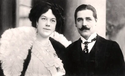 Clara Ellen Butt und Kennerley Rumford, englische Sänger