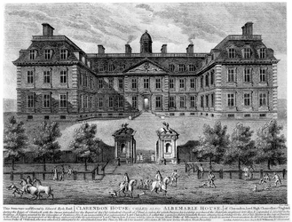 Clarendon House, Piccadilly, 17. Jahrhundert, 1908